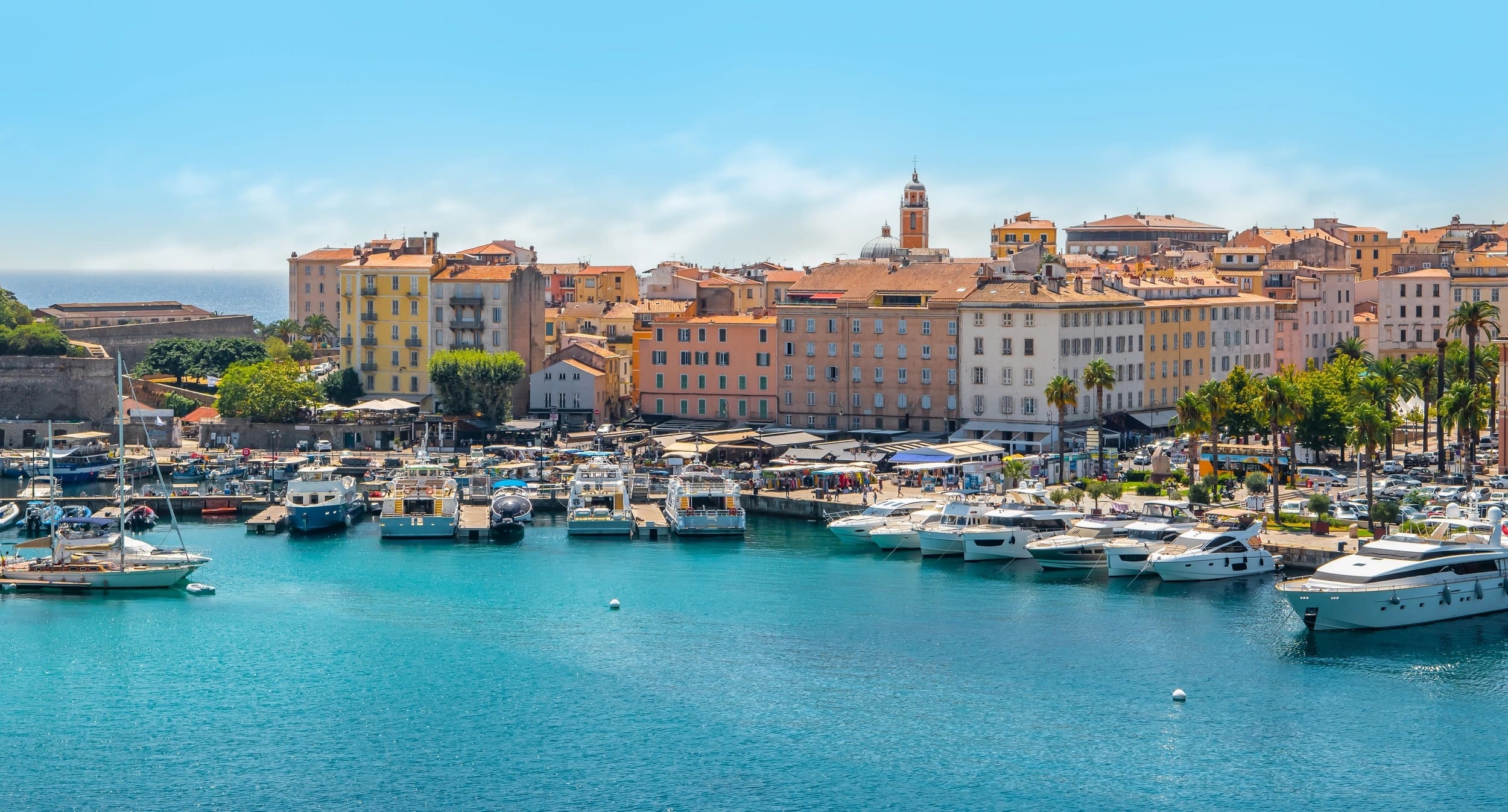 Région et activités autour d'Ajaccio